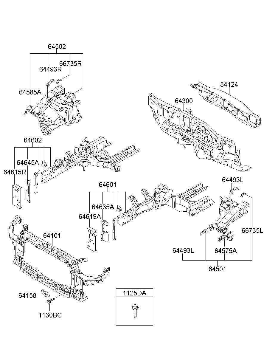 Hyundai elantra parts