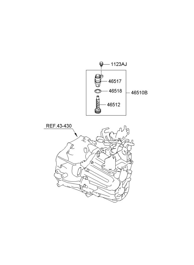 4363224100 - Hyundai Vehicle Speed Sensor | Wholesale Hyundai Parts