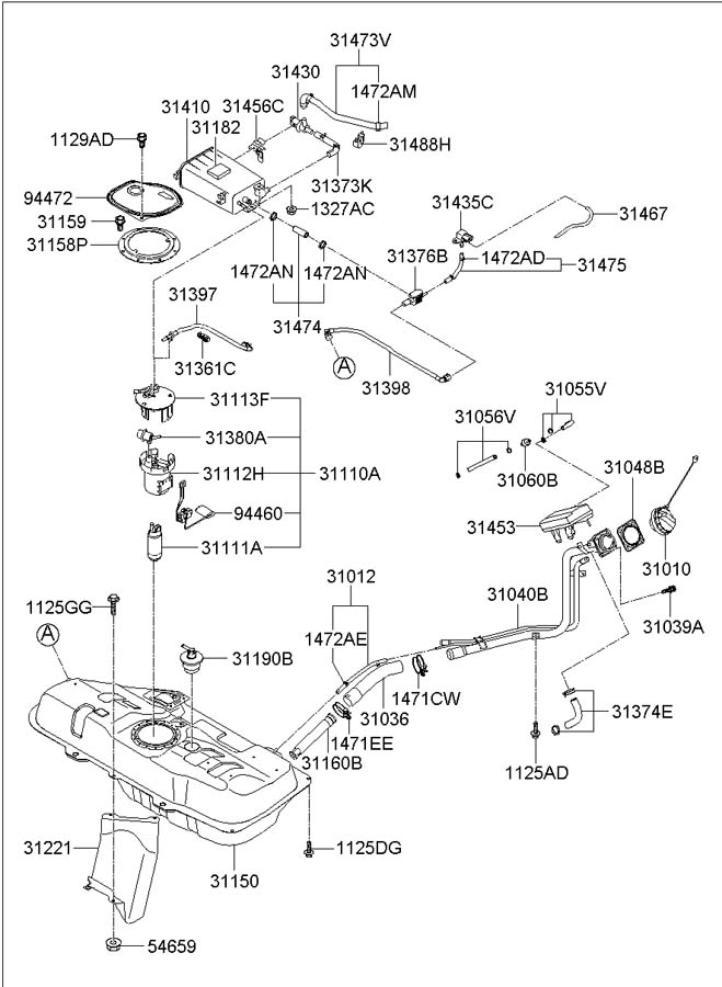 [DIAGRAM] 2003 Hyundai Accent Fuel System Diagram - MYDIAGRAM.ONLINE