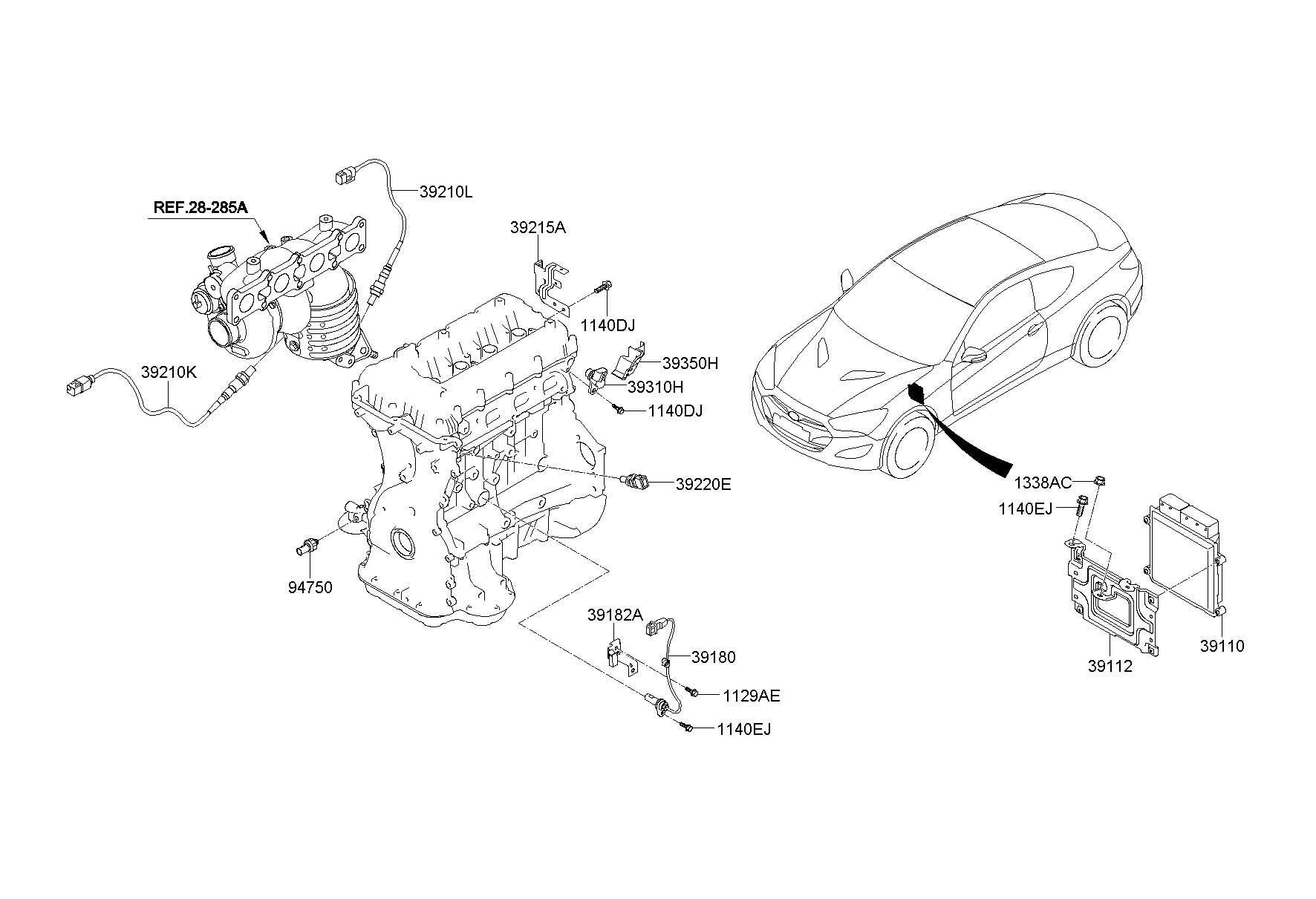 392102c210-hyundai-oxygen-sensor-front-rear-lower-wholesale