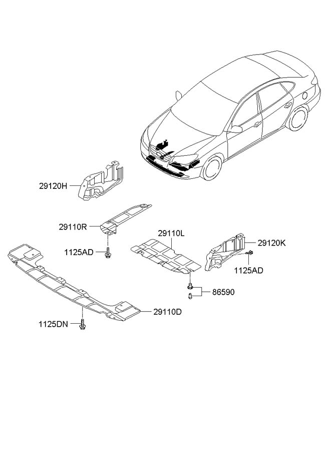 291102h200 hyundai kia