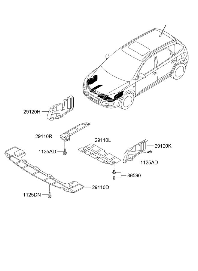 Hyundai kia 291102h000