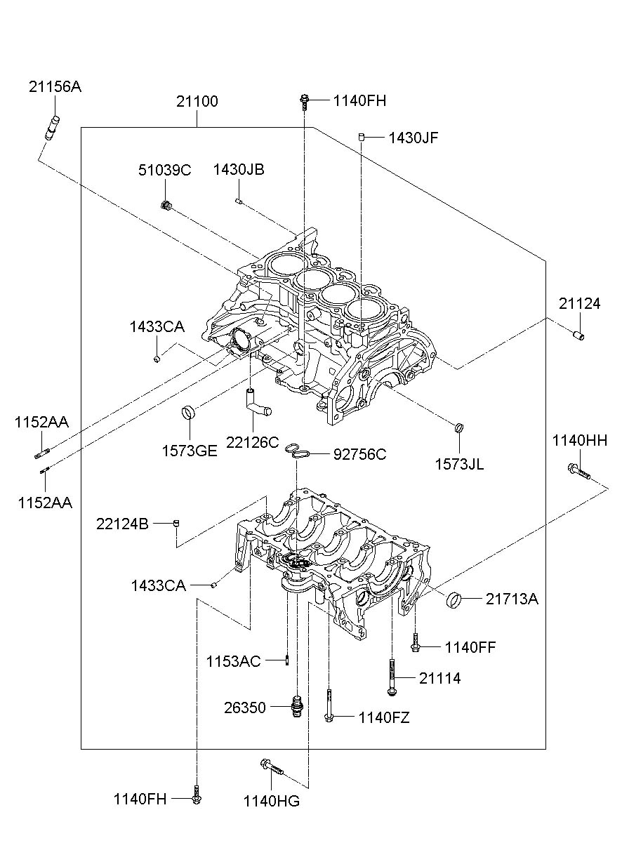 2013 Hyundai Elantra Bushing - Knock. PRODUCT, ALABAMA, MDPS ...