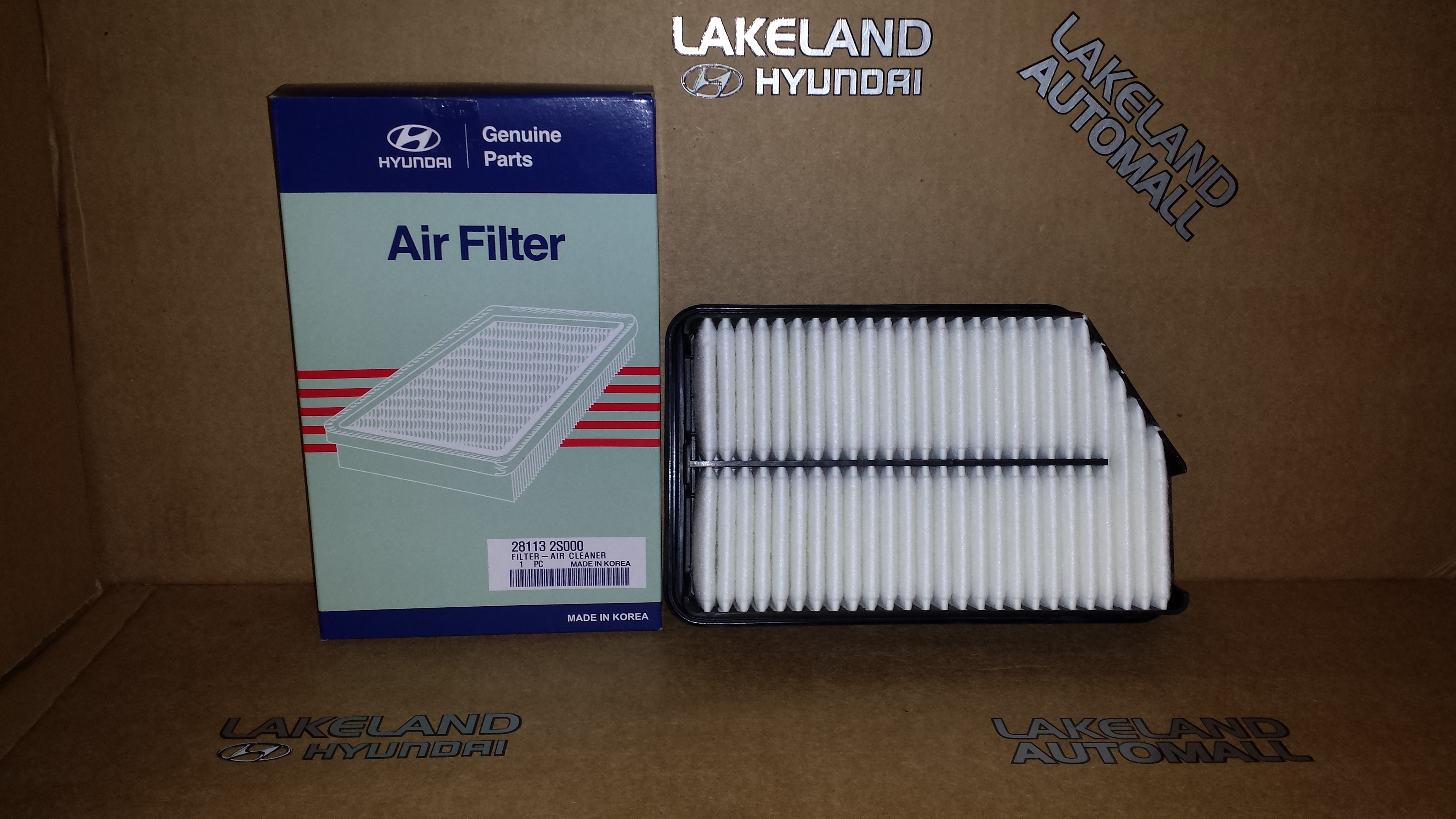 281132S000 - Hyundai Filter - air cleaner. Filters | Wholesale Hyundai ...