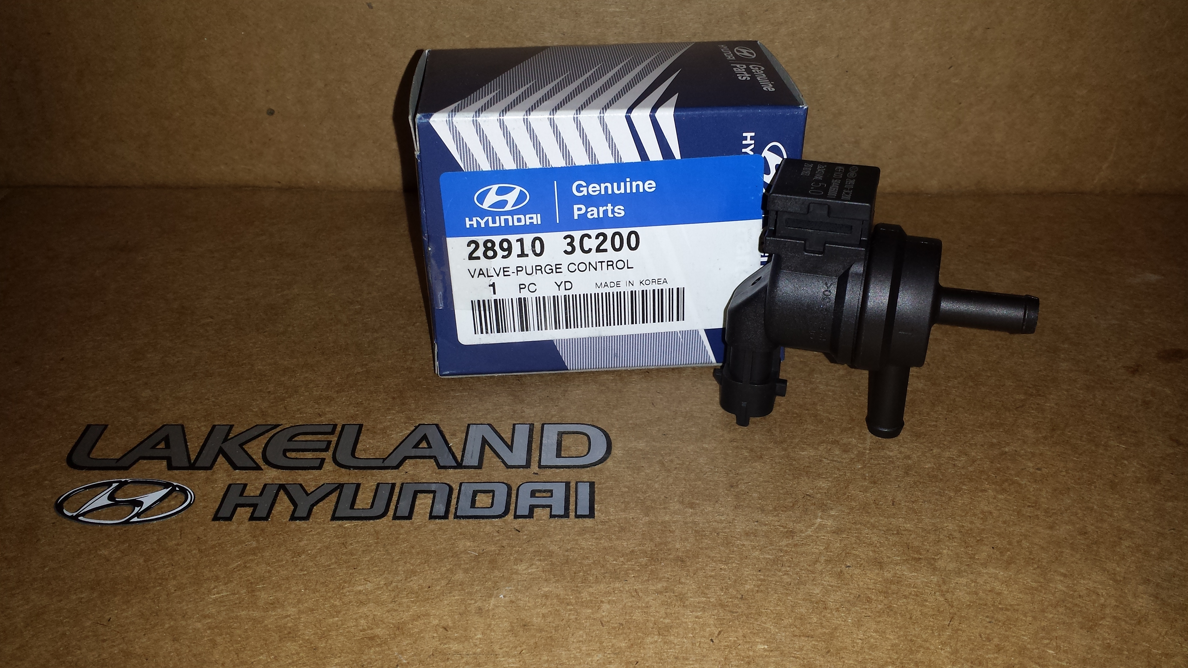 289103C200 - Hyundai Purge. Solenoid. Valve. Canister. Vapor. Control ...