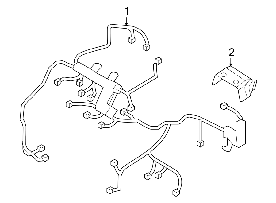 914100A010 - Hyundai Engine Wiring Harness. 3.3 liter | Wholesale