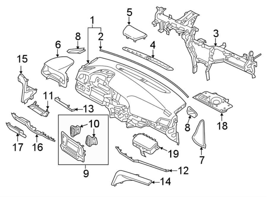 Hyundai Elantra Body Parts Catalog